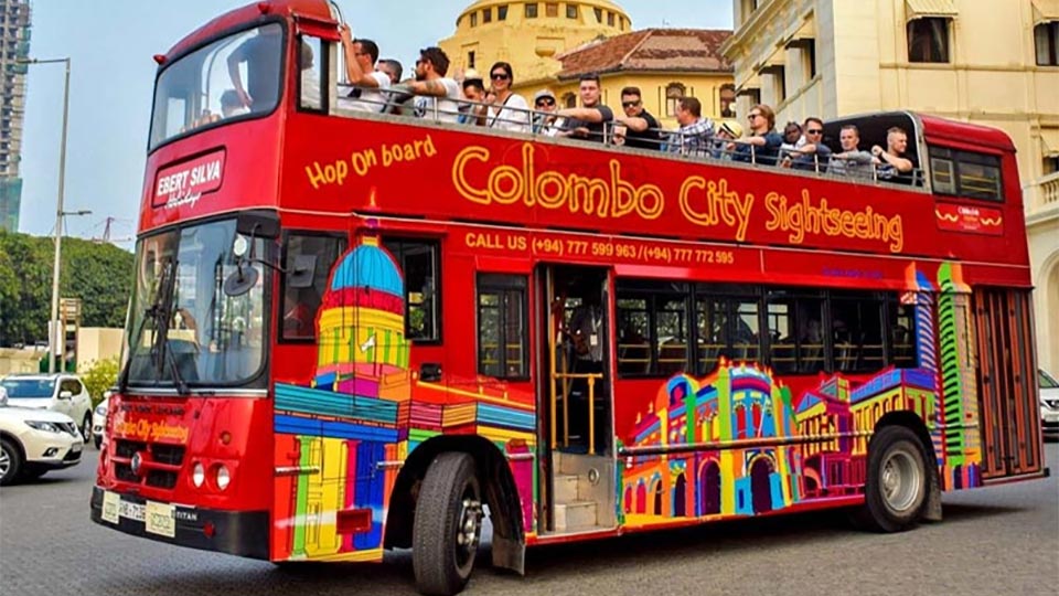 colombo city tour bus